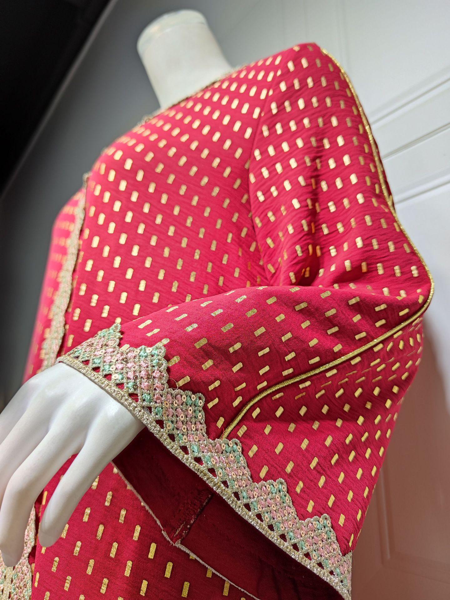 HS0360 S-2XL رداء إسلامي برونزي جديد للنساء