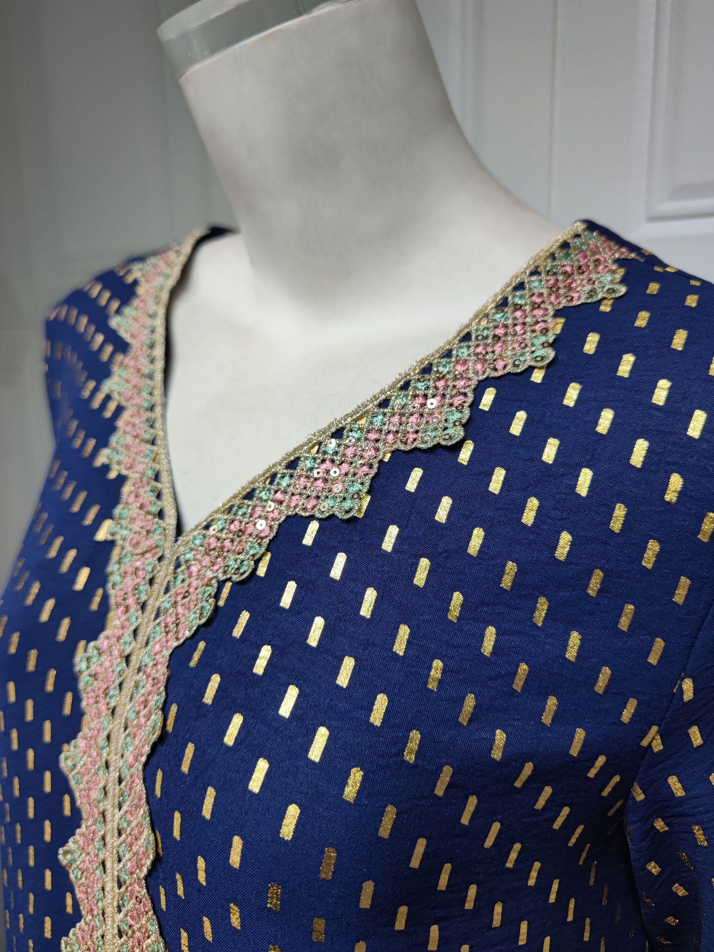 HS0360 S-2XL رداء إسلامي برونزي جديد للنساء
