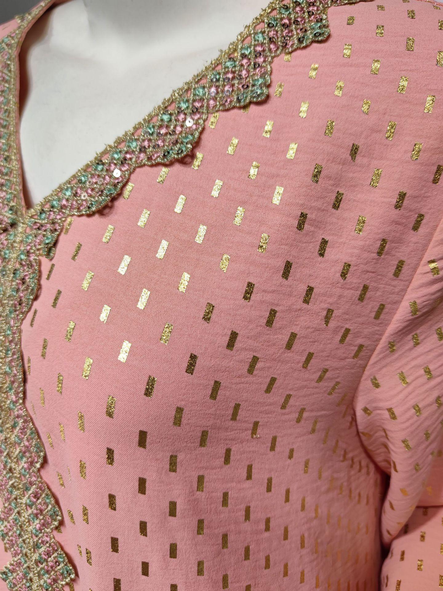 HS0360 S-2XL رداء إسلامي برونزي جديد للنساء