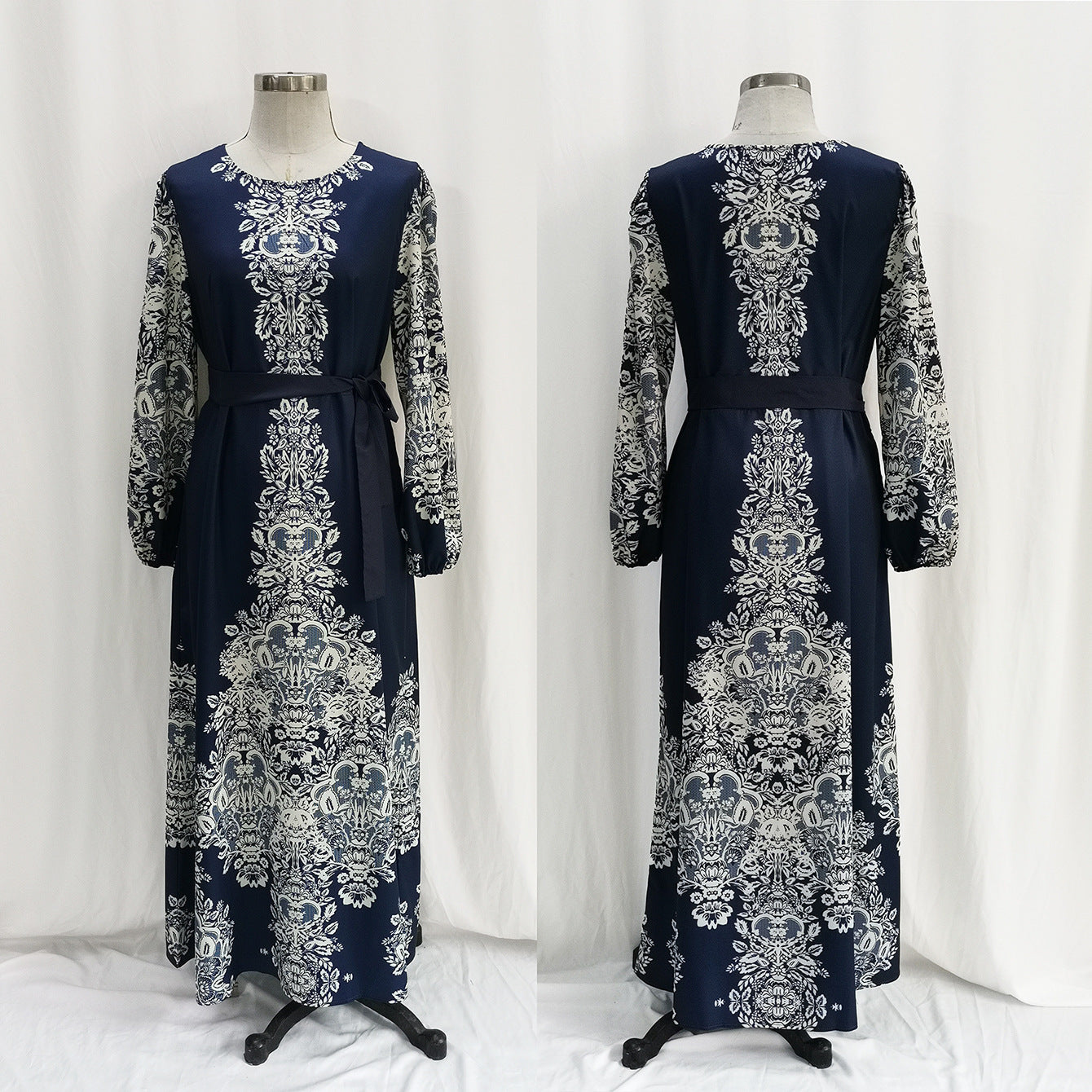 فستان مطبوع إسلامي HS0528