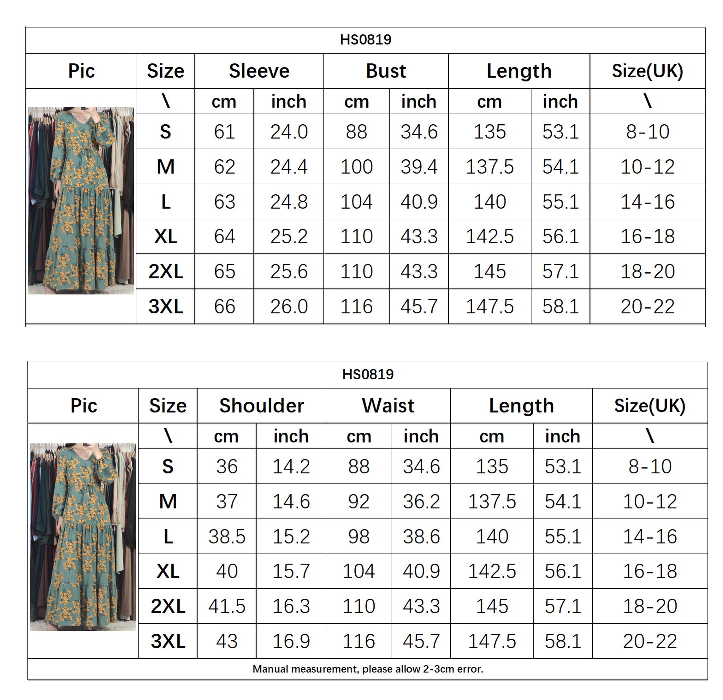 HS0819 Rayon long dress V-neck flower dress