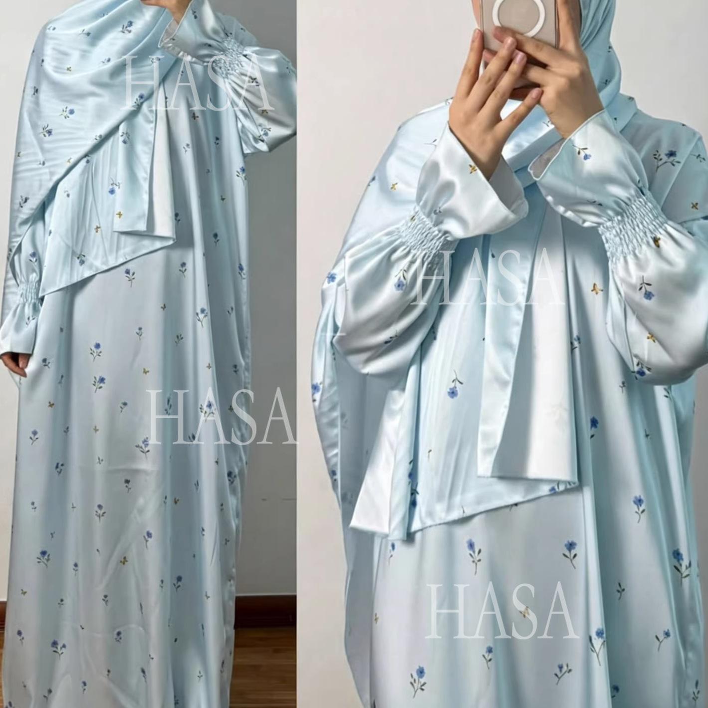 HASA HS6801 Luxury Modest Abaya with Soft Elegant Fit