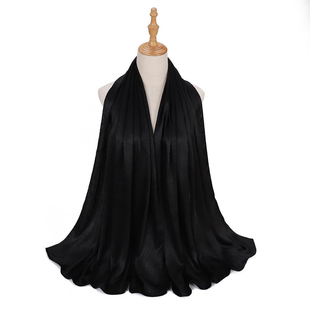 HASASERIES HS1136 Nouveau bandeau en satin de soie simulé