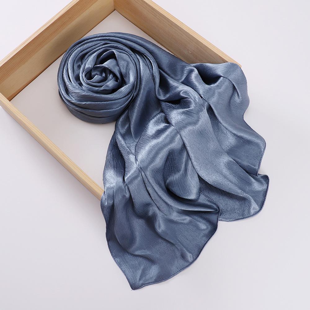HASASERIES HS1136 Nouveau bandeau en satin de soie simulé