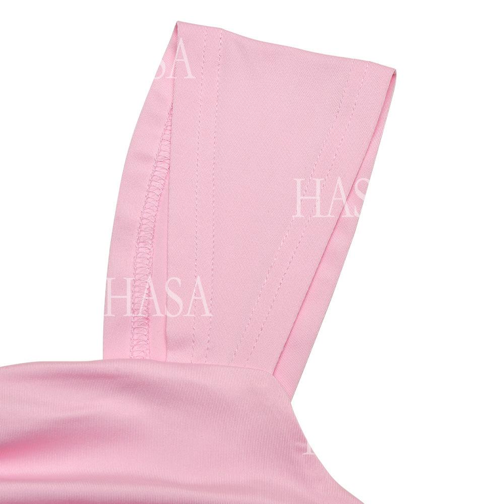 HASA HS6771 Soft Glam Fitted Evening Dress