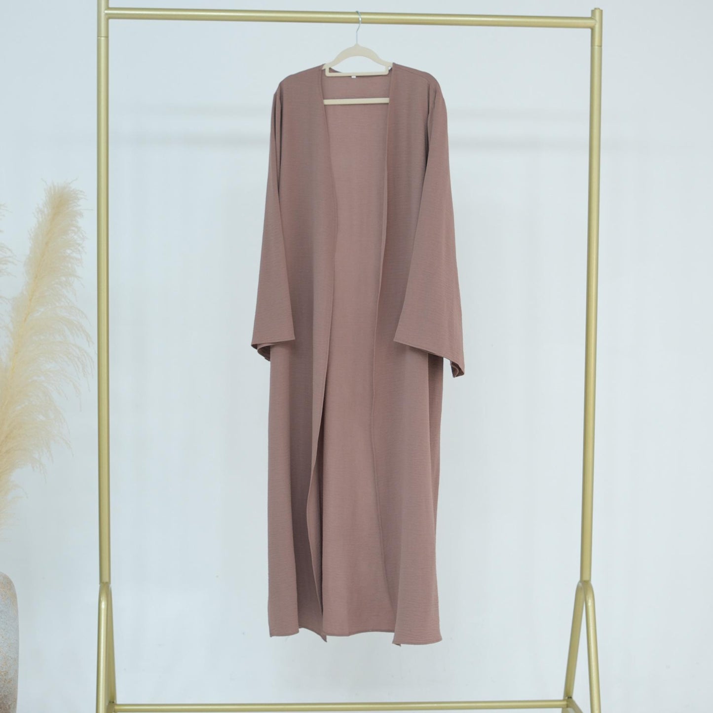HS5107 Classic Solid Color Three-piece Suit - Loose Long Design Combination
