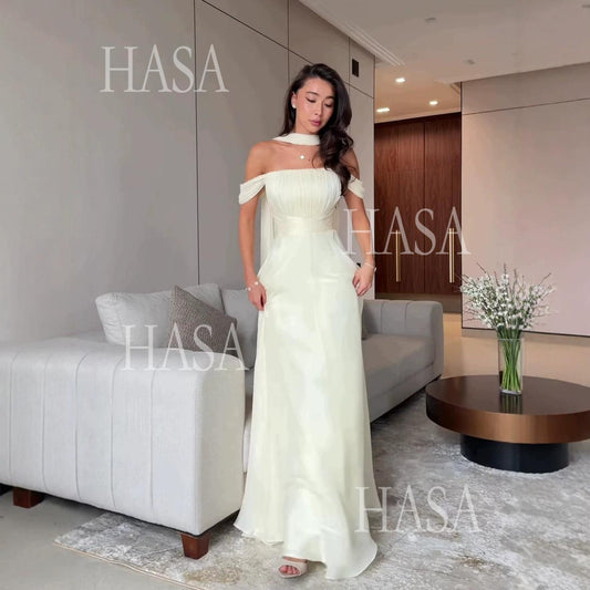 HS6751 Soft Glam Evening Maxi Dress