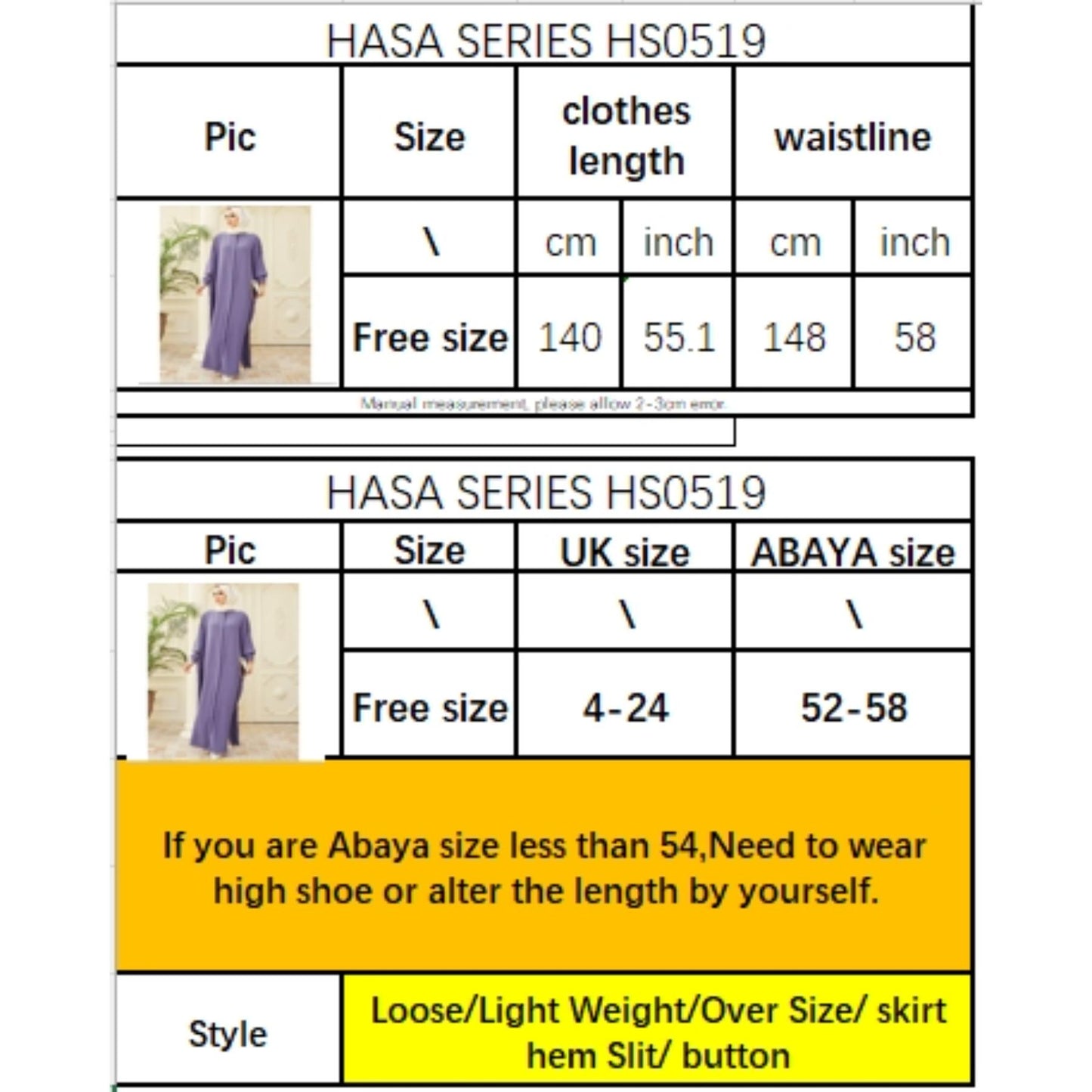 HASASERIES HS0519 Bat Sleeves Long Robe