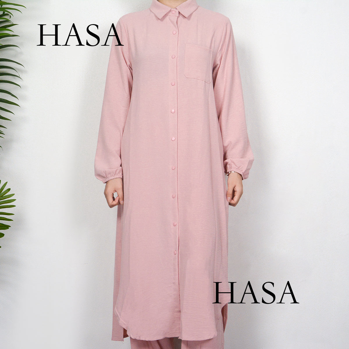 HS0628 HASA SERIES 2023 summer Muslim women's two-piece suit