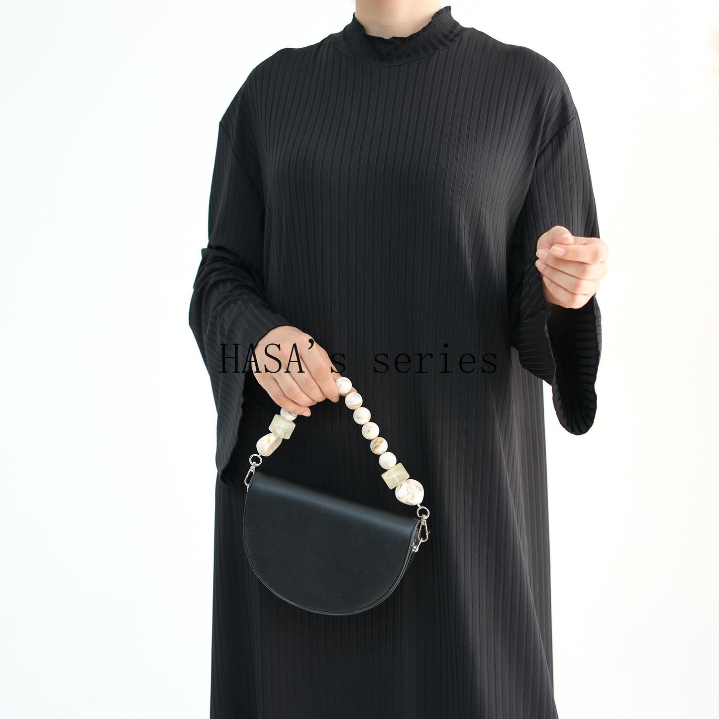 HS5509 Beautiful Stand Collar Dress Robe - Lightweight multi-color design, comfortable and stylish party  wear red dress thick  thigh 2  part bow  outfits