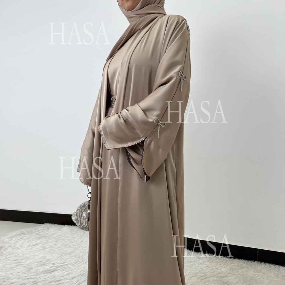 HS6501 Lustrous and Delicate Satin Diamond Set