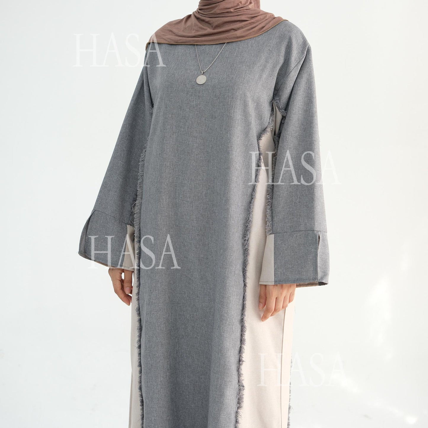 HS5606 Stylish Patchwork Robe - Cardigan and Dress (belt Pockets Only on Dress) party  wear red dress graduation  dress thick  thigh 2  part bow  outfits