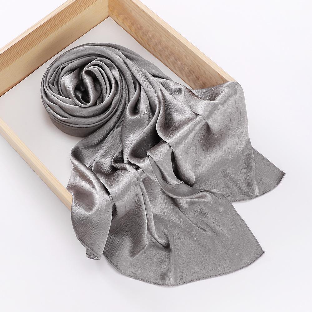 HASASERIES HS1136 Nouveau bandeau en satin de soie simulé