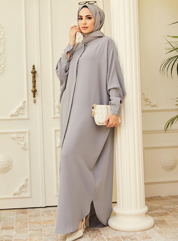 HASASERIES HS0519 Bat Sleeves Long Robe