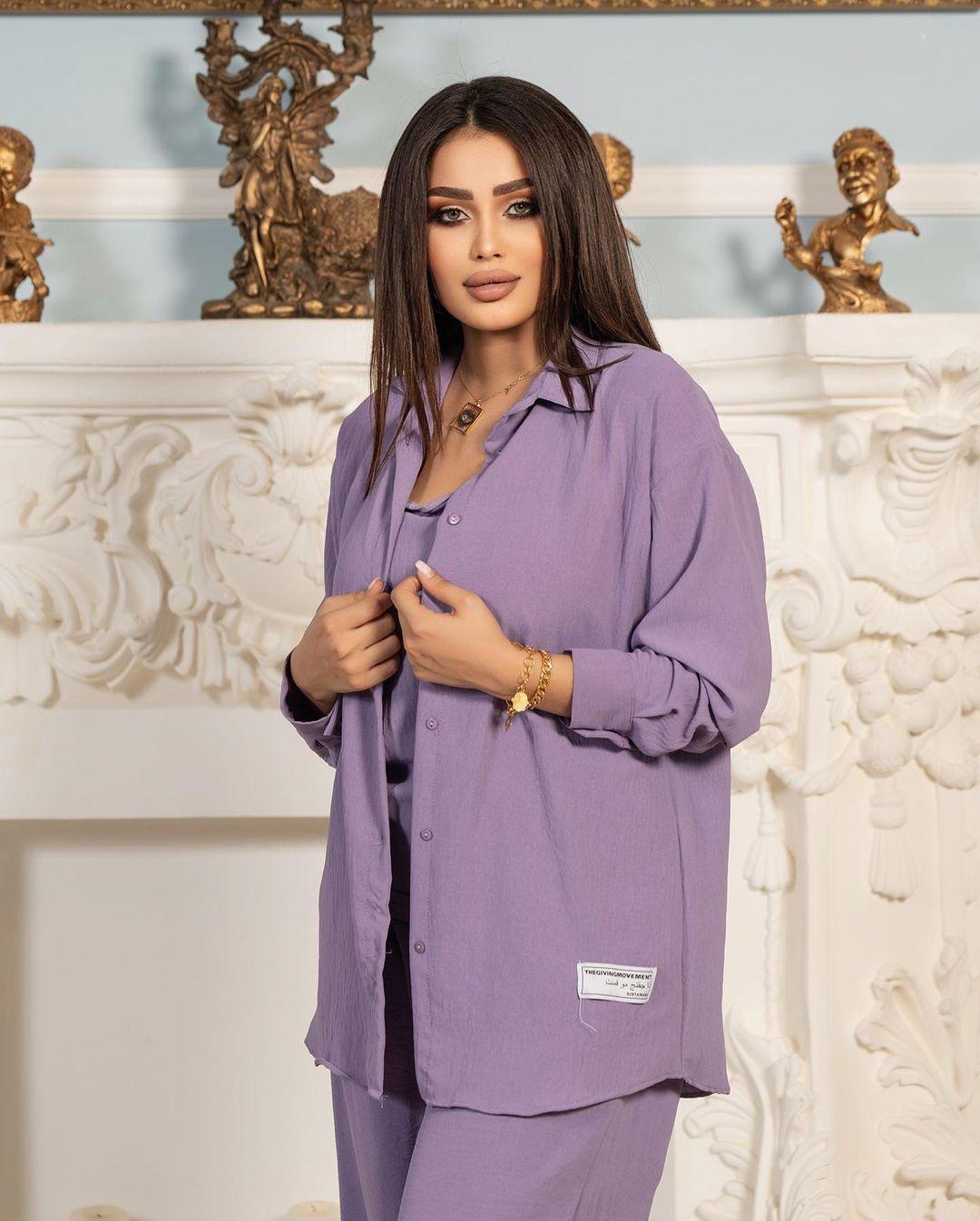 HASASERIES HS0829 3pcs Set Long Sleeved Shirt Vest and Pants