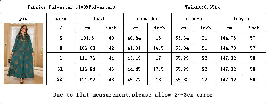 HS6656 V-neck jacquard beaded dress with elegant three-dimensional texture design