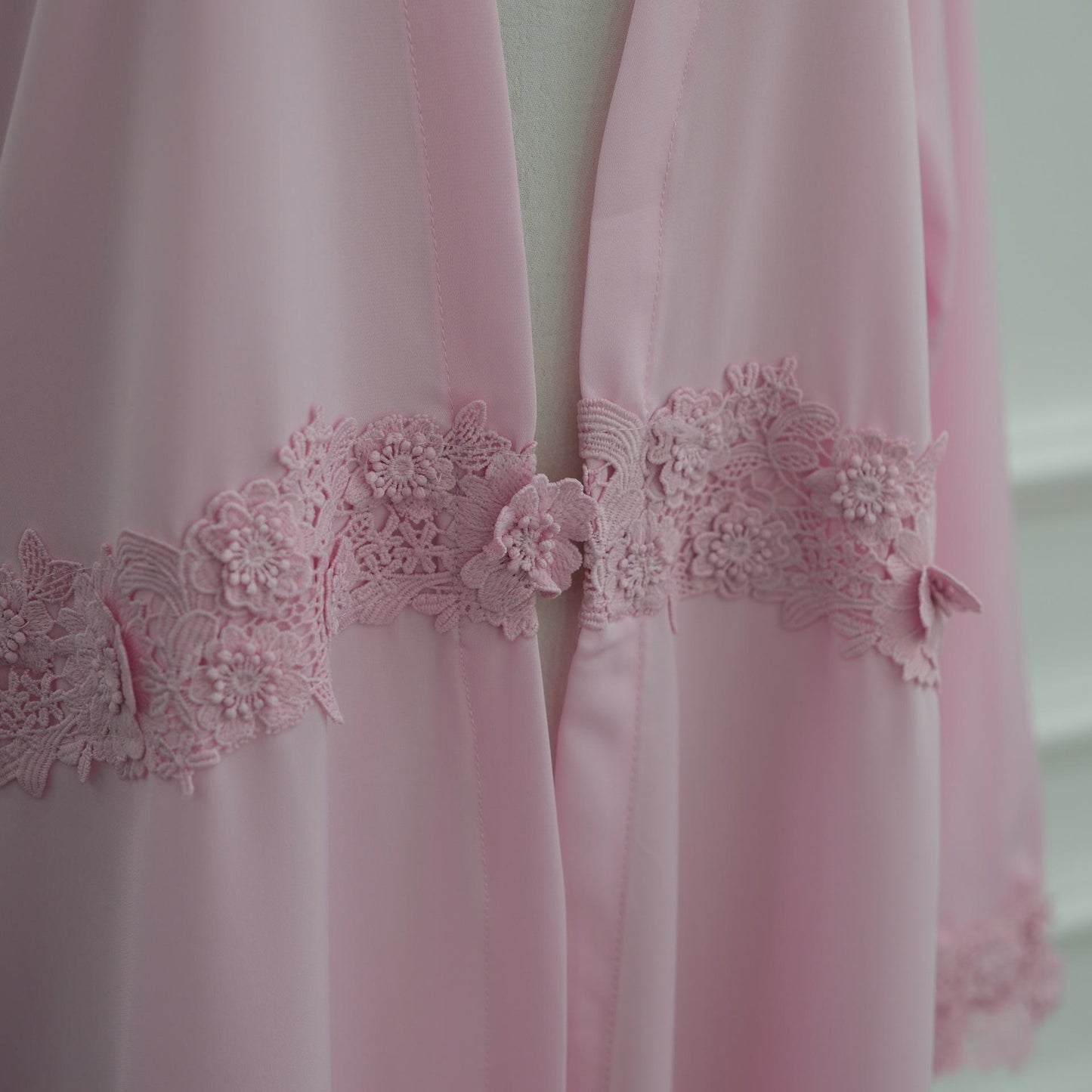HASA HS6813 Loriya Exquisite Waist Pendulum Lace Long-sleeved Cardigan, Commuting Versatile Cross-border Long-sleeved Outer