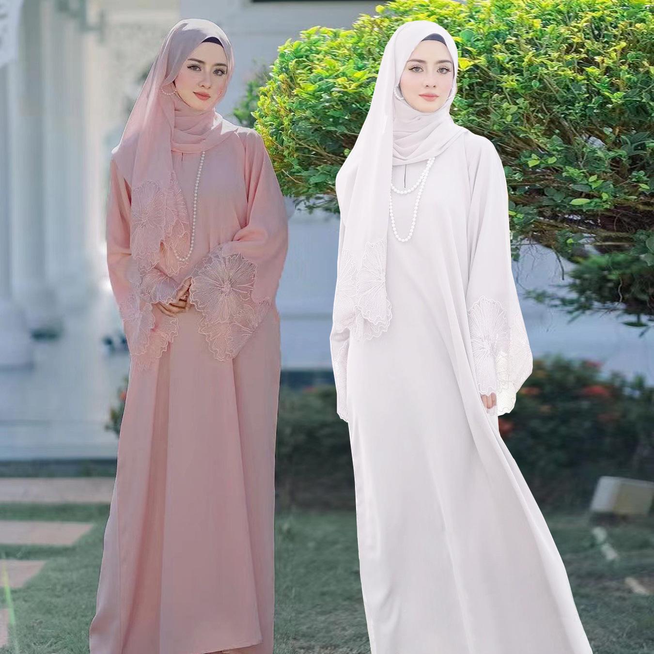 HASASERIES HS1029 2pcs Set Abaya+Hijab