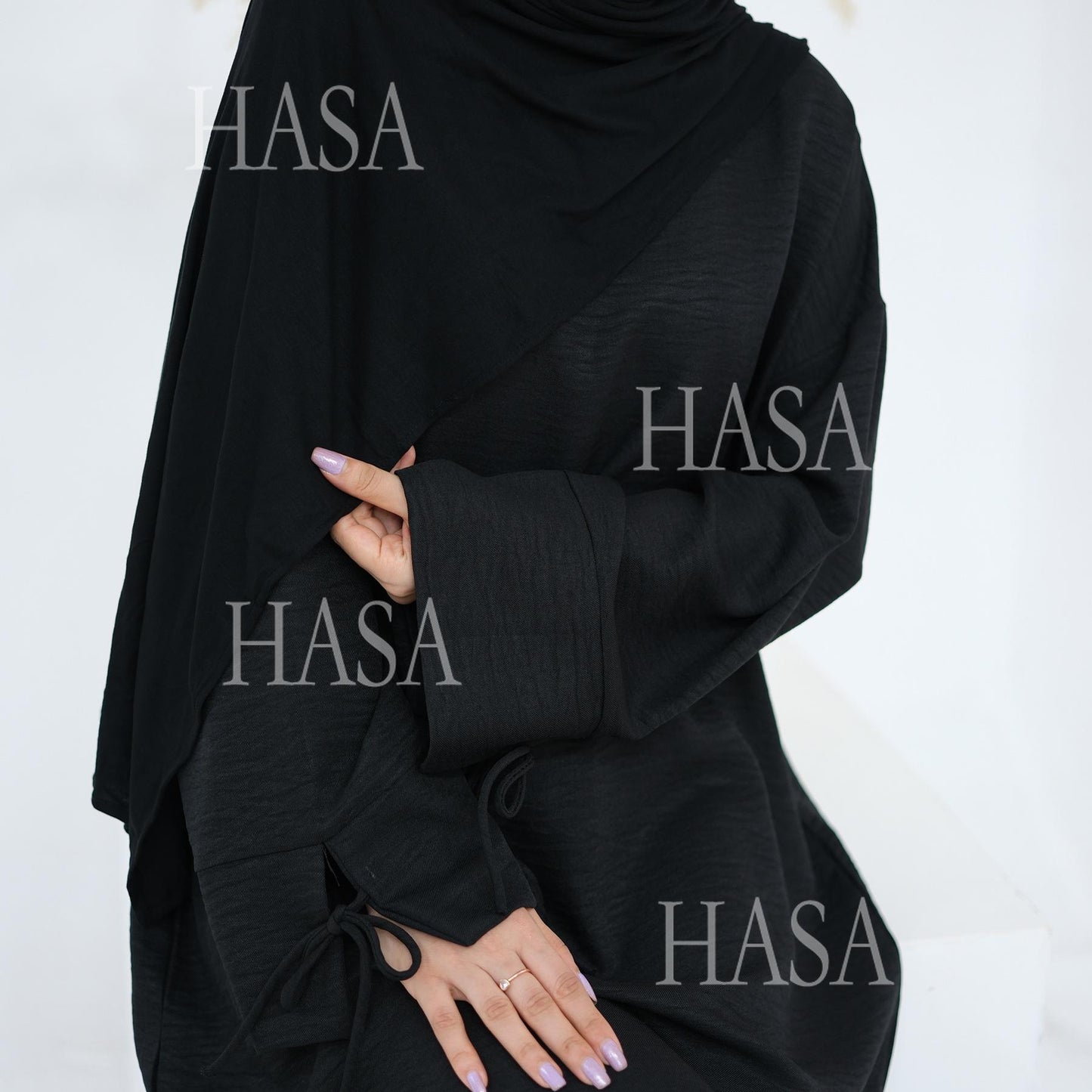 HS6554 Plain Modal Cotton Scarf with Lightweight Comfort