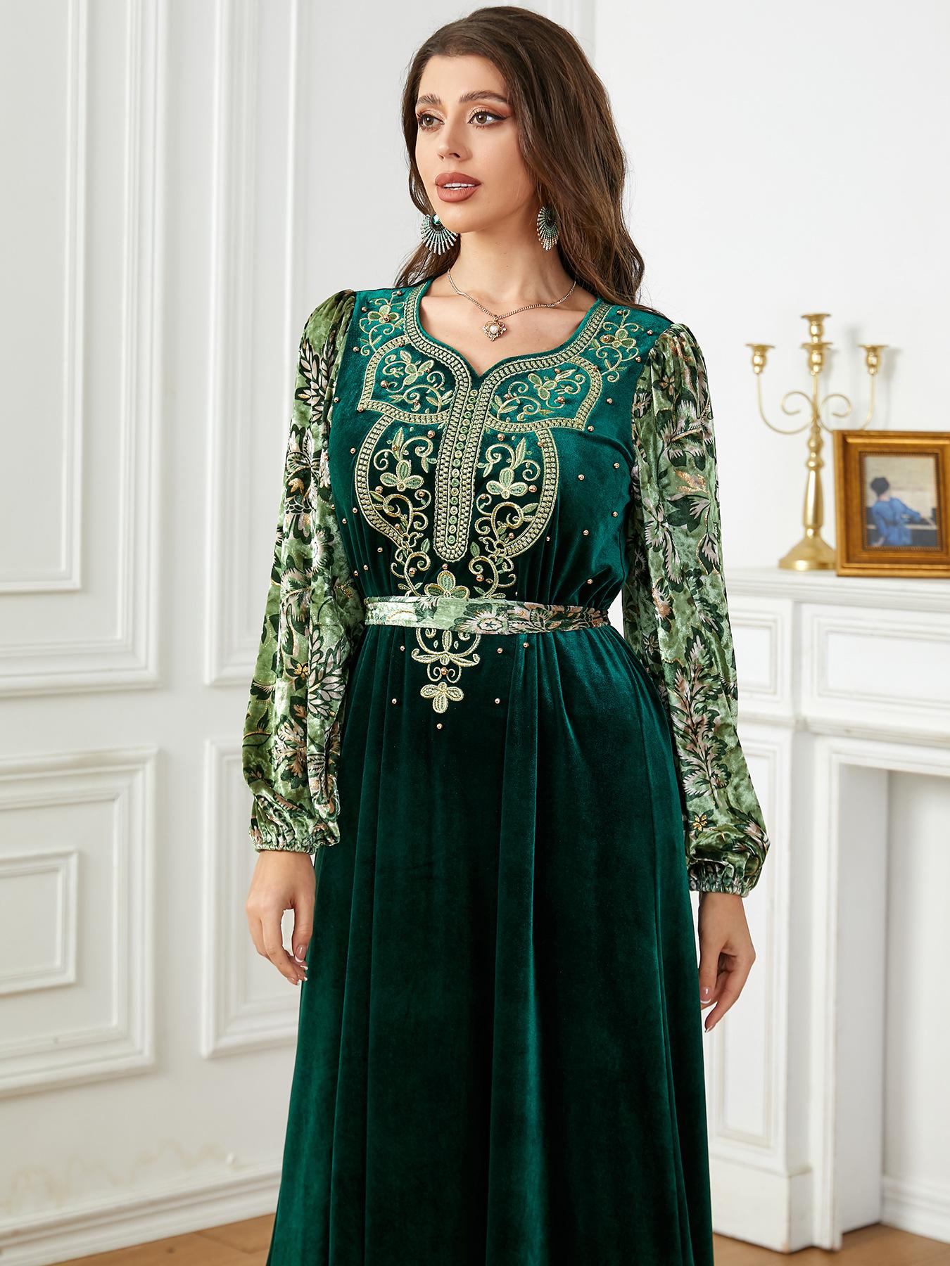 Robe Jupe Longue Élégante HASASERIES HS1021