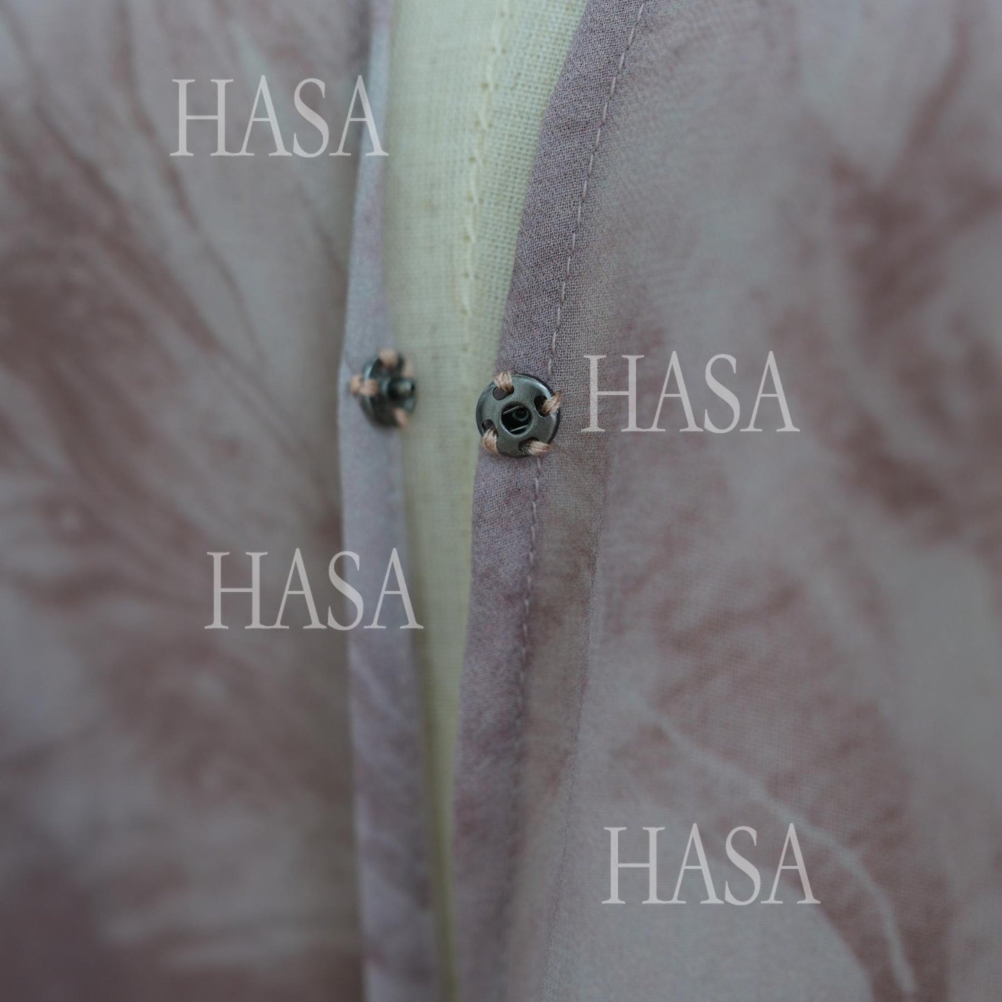 HS6551 Printed Abaya Cardigan with Matching Scarf Two-Piece Set