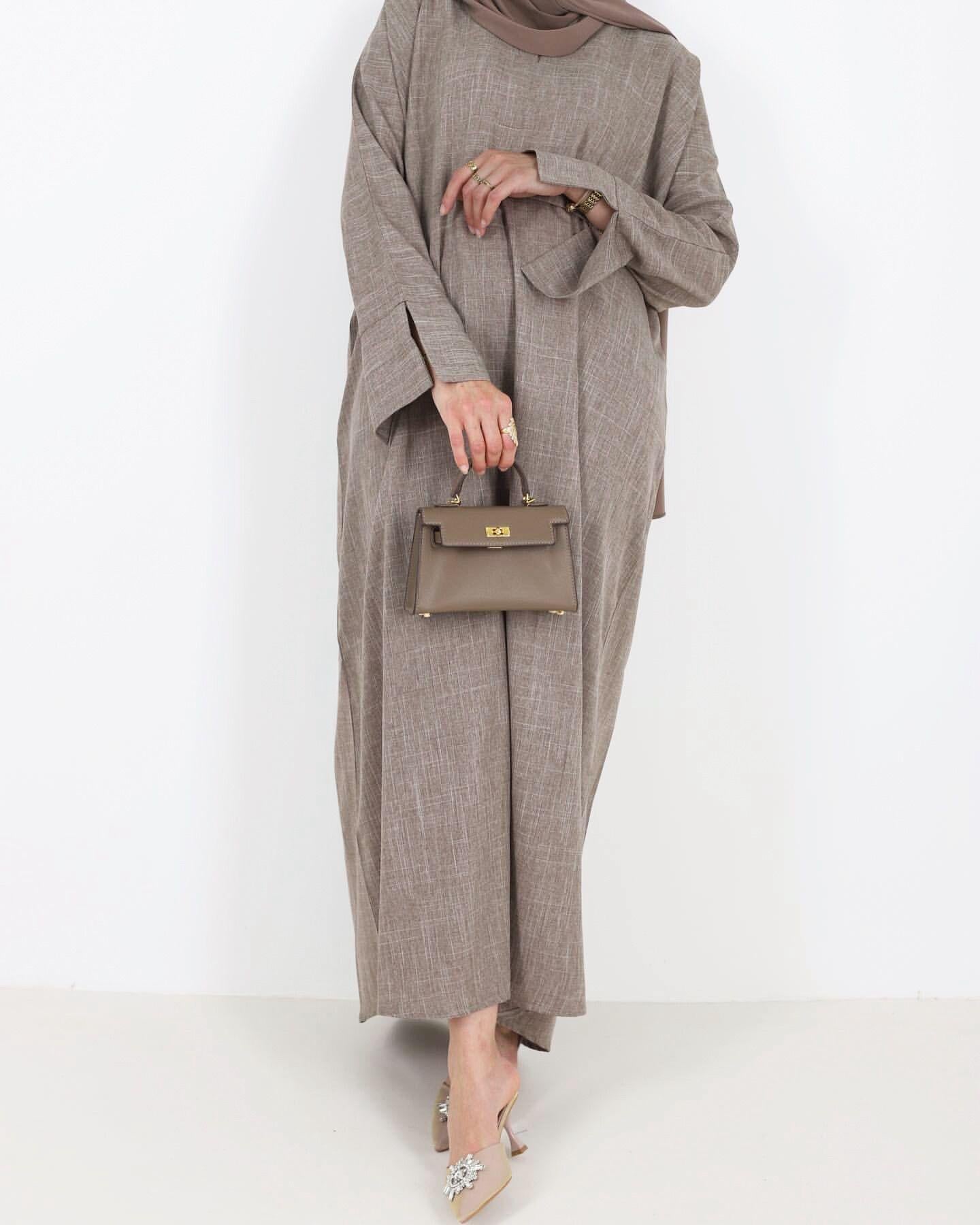 HASASERIES HS0999 Loose Large Elegant Dress Robe