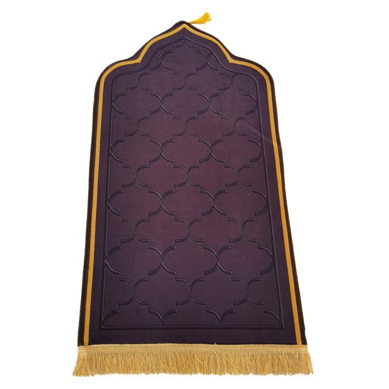 Tapis de prière en flanelle imprimée HASASERIES HS1155