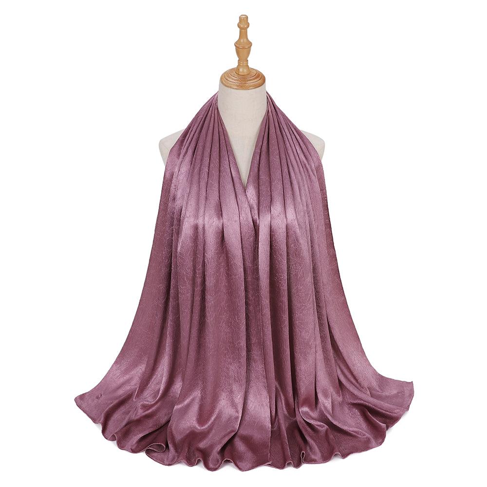 HASASERIES HS1136 Nouveau bandeau en satin de soie simulé