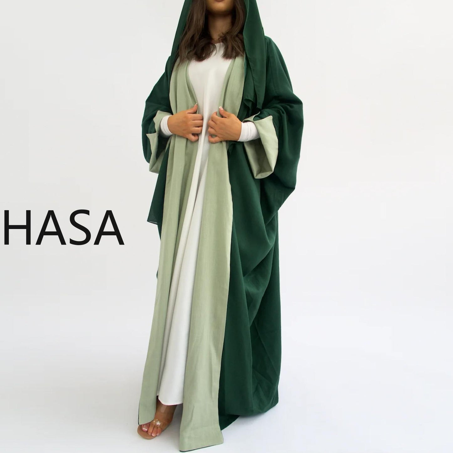 HASA HS4827 Reversible and versatile elegant robe