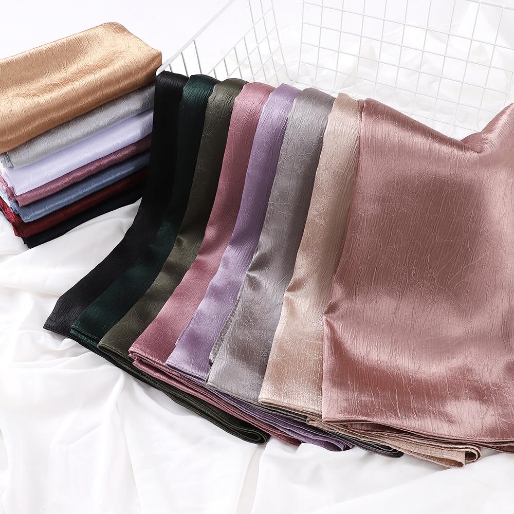 HASASERIES HS1136 Nouveau bandeau en satin de soie simulé
