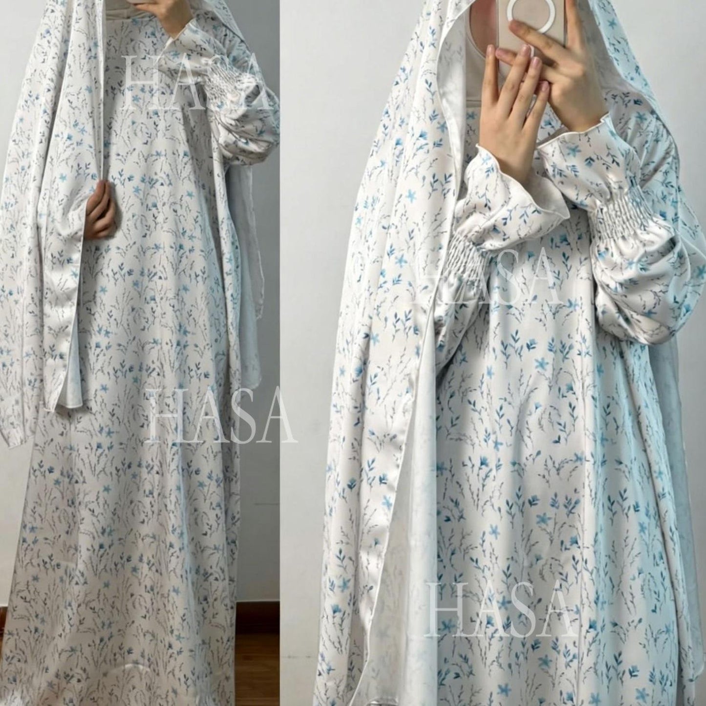 HASA HS6801 Luxury Modest Abaya with Soft Elegant Fit