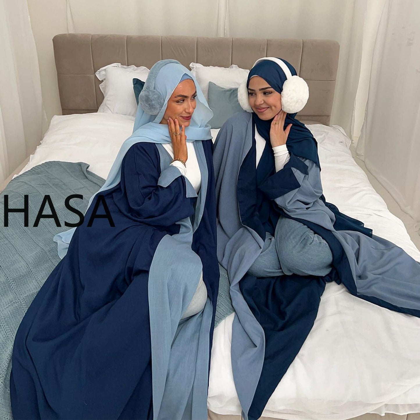 HASA HS4827 Reversible and versatile elegant robe