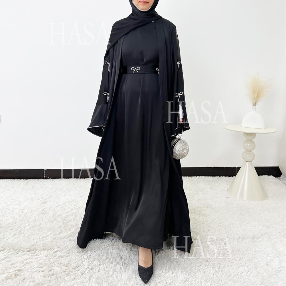 HS6501 Lustrous and Delicate Satin Diamond Set