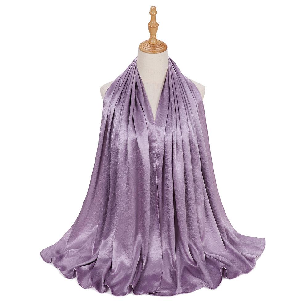 HASASERIES HS1136 Nouveau bandeau en satin de soie simulé
