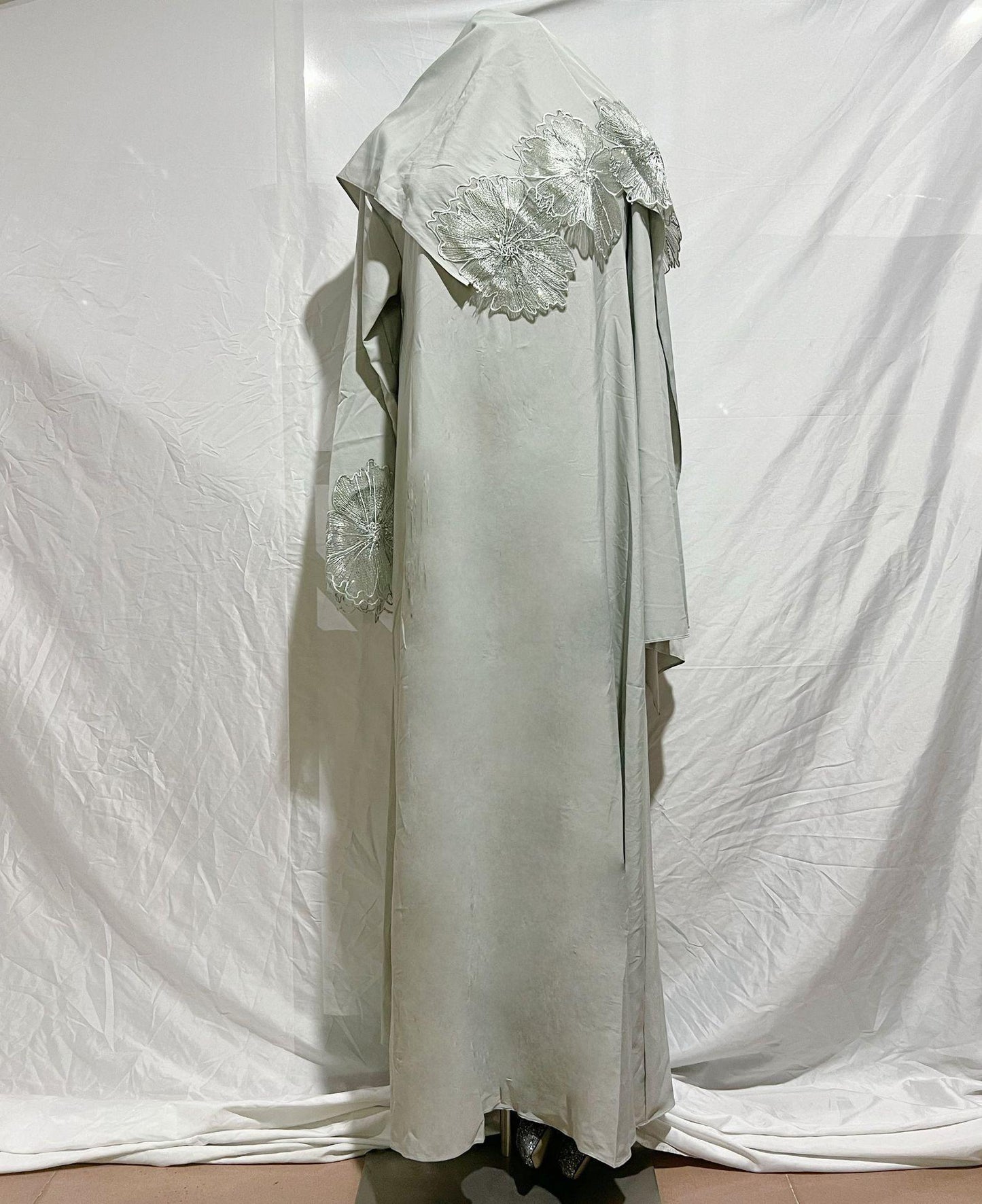 HASASERIES HS1029 2pcs Set Abaya+Hijab