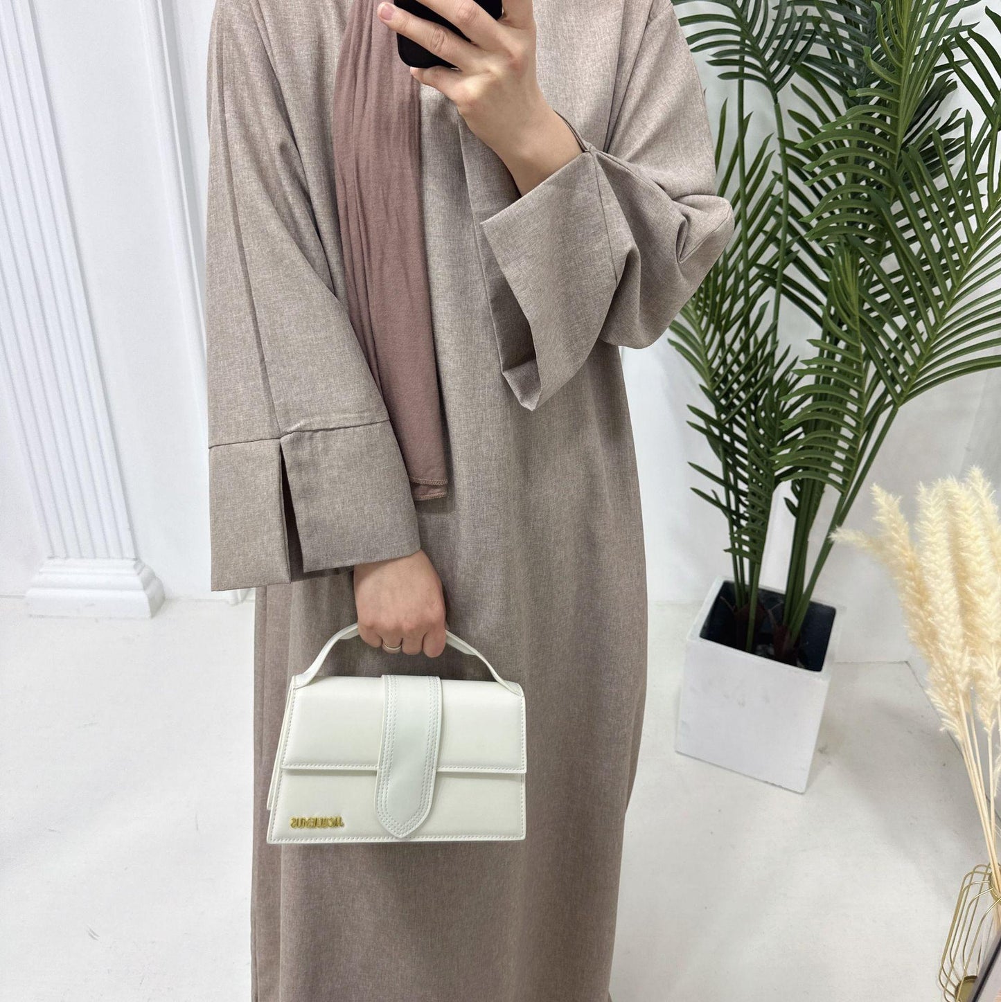 HASASERIES HS0999 Loose Large Elegant Dress Robe