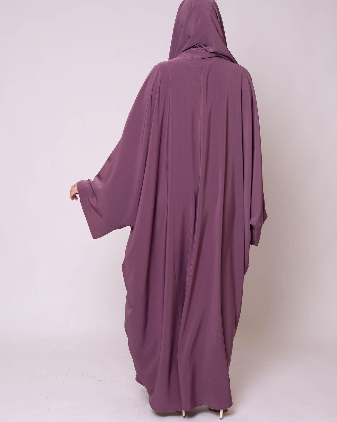 HASASERIES HS0726 Ensemble 2 pièces ROBE Hijab + Abaya