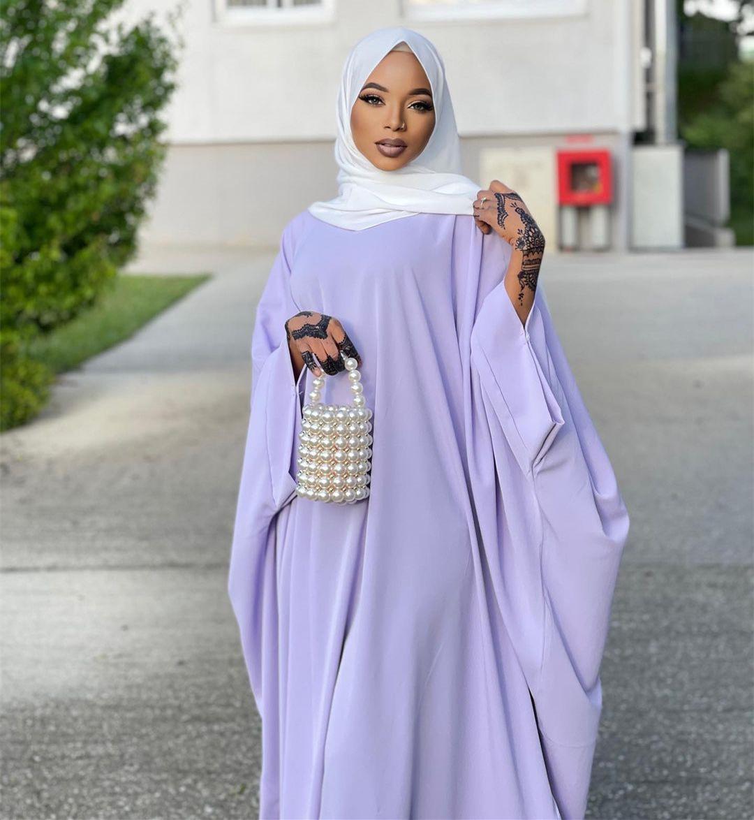 HASASERIES HS0726 Ensemble 2 pièces ROBE Hijab + Abaya