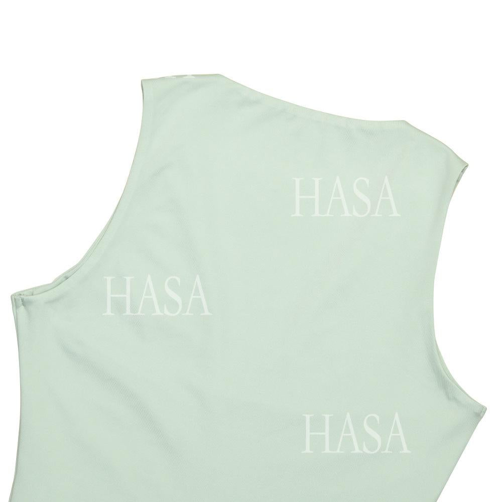 HASA HS6766 Chic Sleeveless Figure Hugging Dress