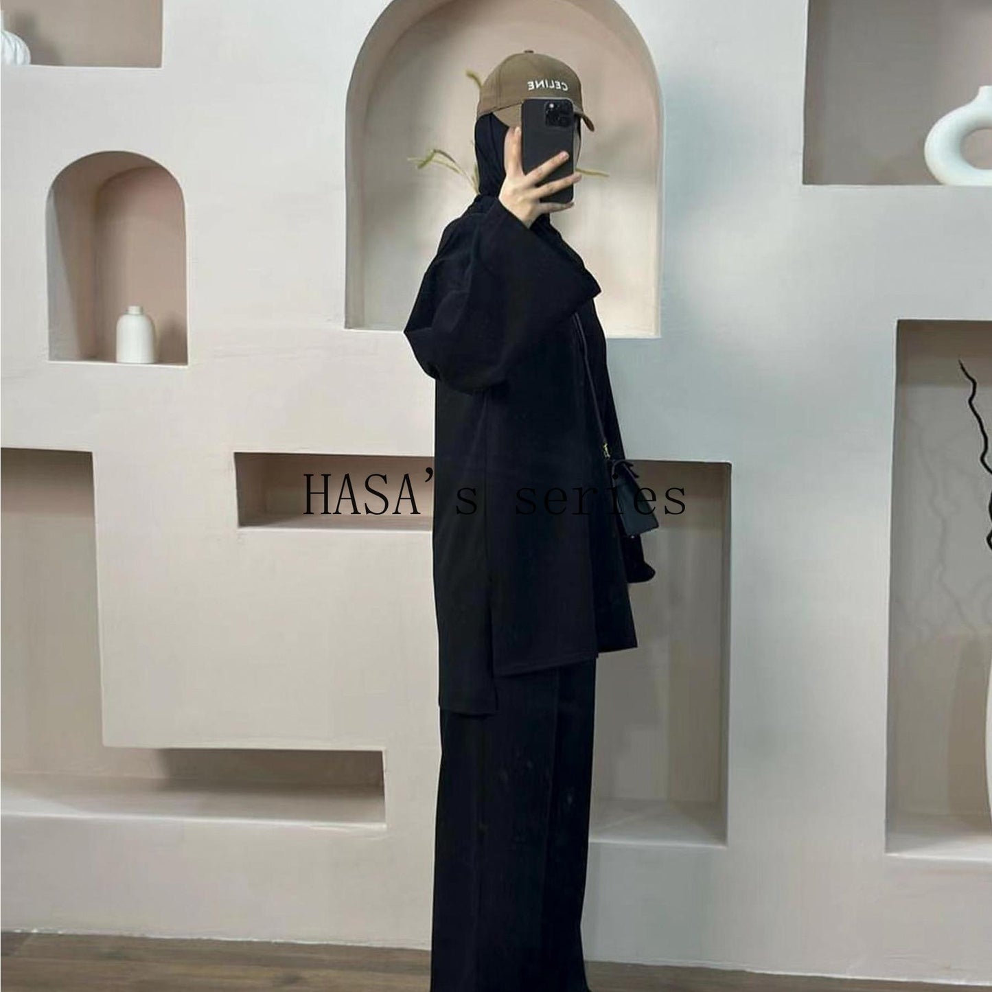 HS5488 Fashionable and Comfortable Loose Two-piece Suit - Simple Solid Color Design two  piece co  ords