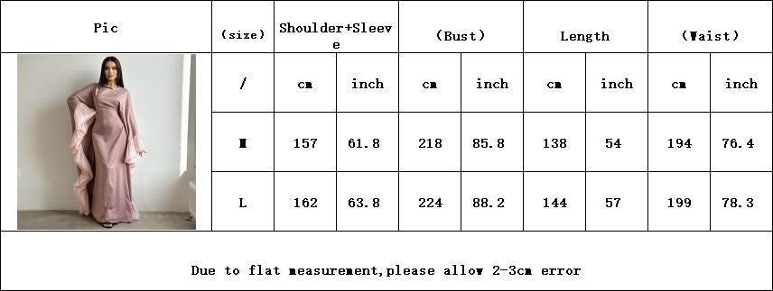 HS6473 Elegant and Graceful Heavy Stitching Lace Sleeve Robe