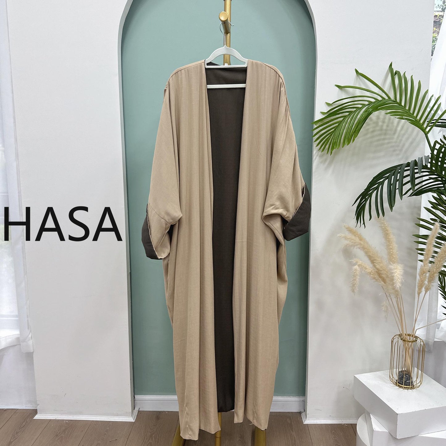 HASA HS4827 Reversible and versatile elegant robe
