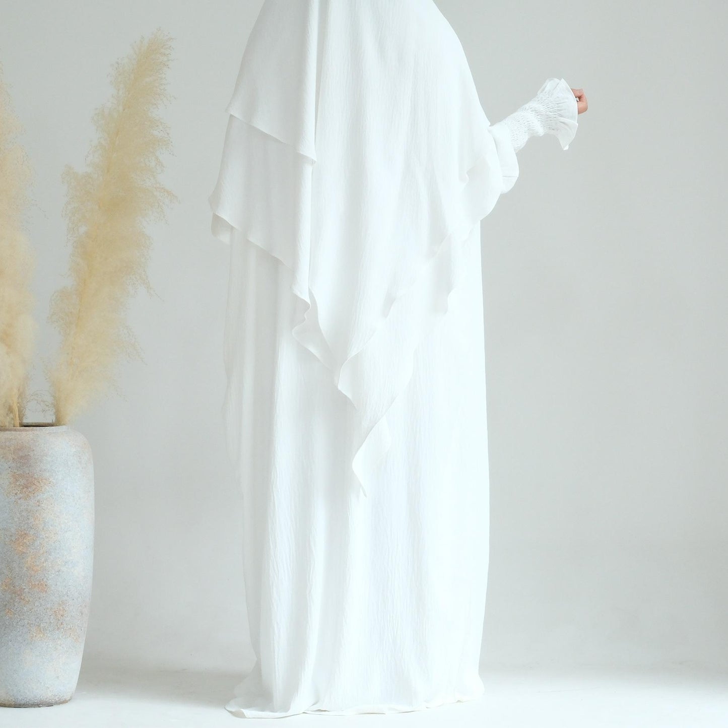 HASASERIES HS1004 Ensemble 2 pièces Abaya + Hijab