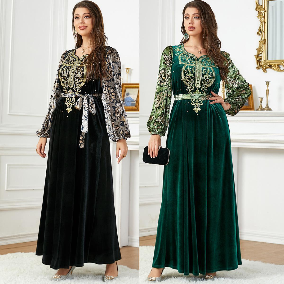 Robe Jupe Longue Élégante HASASERIES HS1021