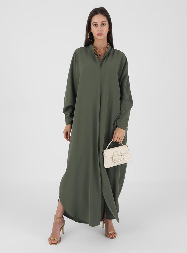 HASASERIES HS0519 Bat Sleeves Long Robe