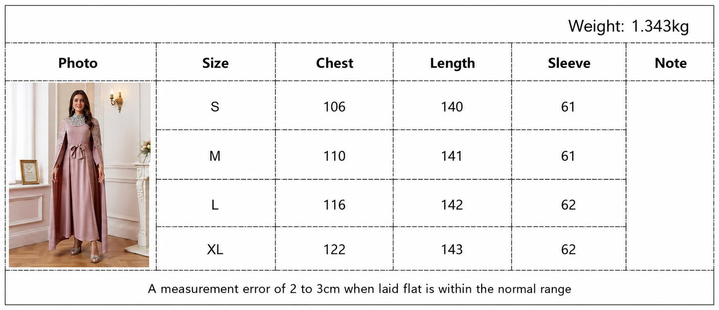 HASA HS6764 Elegant Waist Tie Formal Maxi Dress