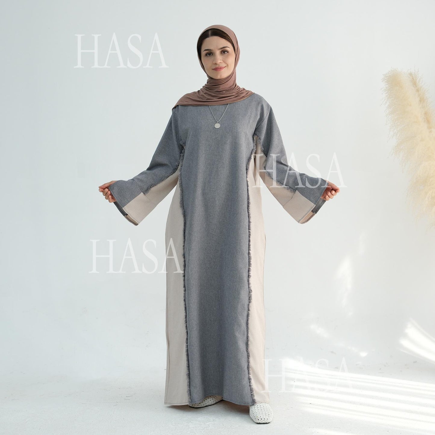 HS5606 Stylish Patchwork Robe - Cardigan and Dress (belt Pockets Only on Dress) party  wear red dress graduation  dress thick  thigh 2  part bow  outfits