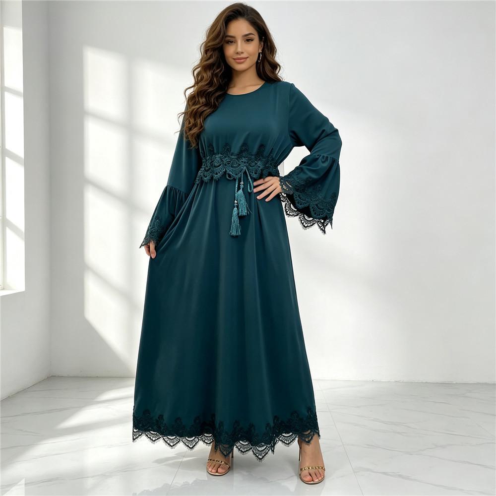 HASA HS6815 Fashion Lace-Up Dress