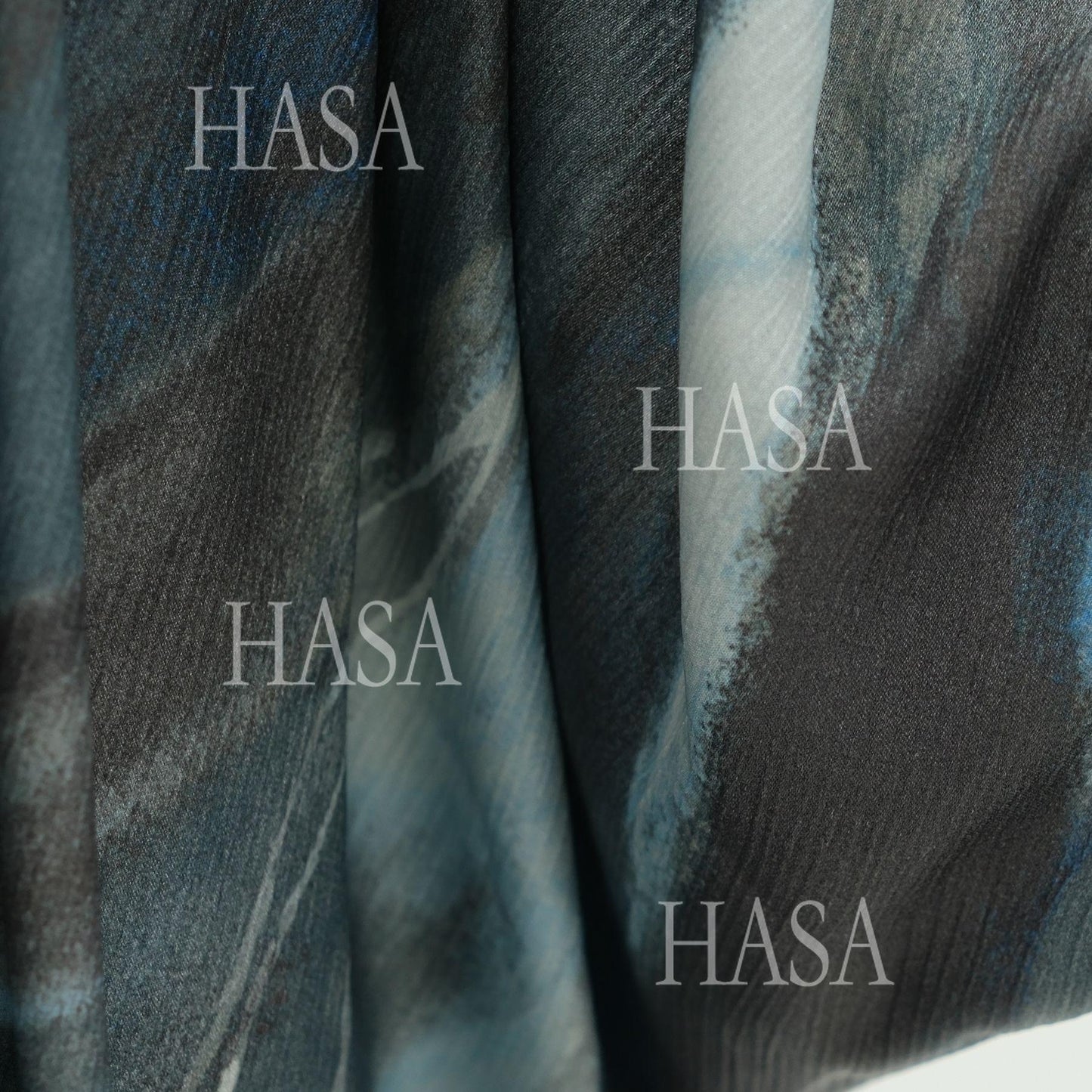 HS6509 Abstract Printed Loose Abaya (Headscarf Not Included)