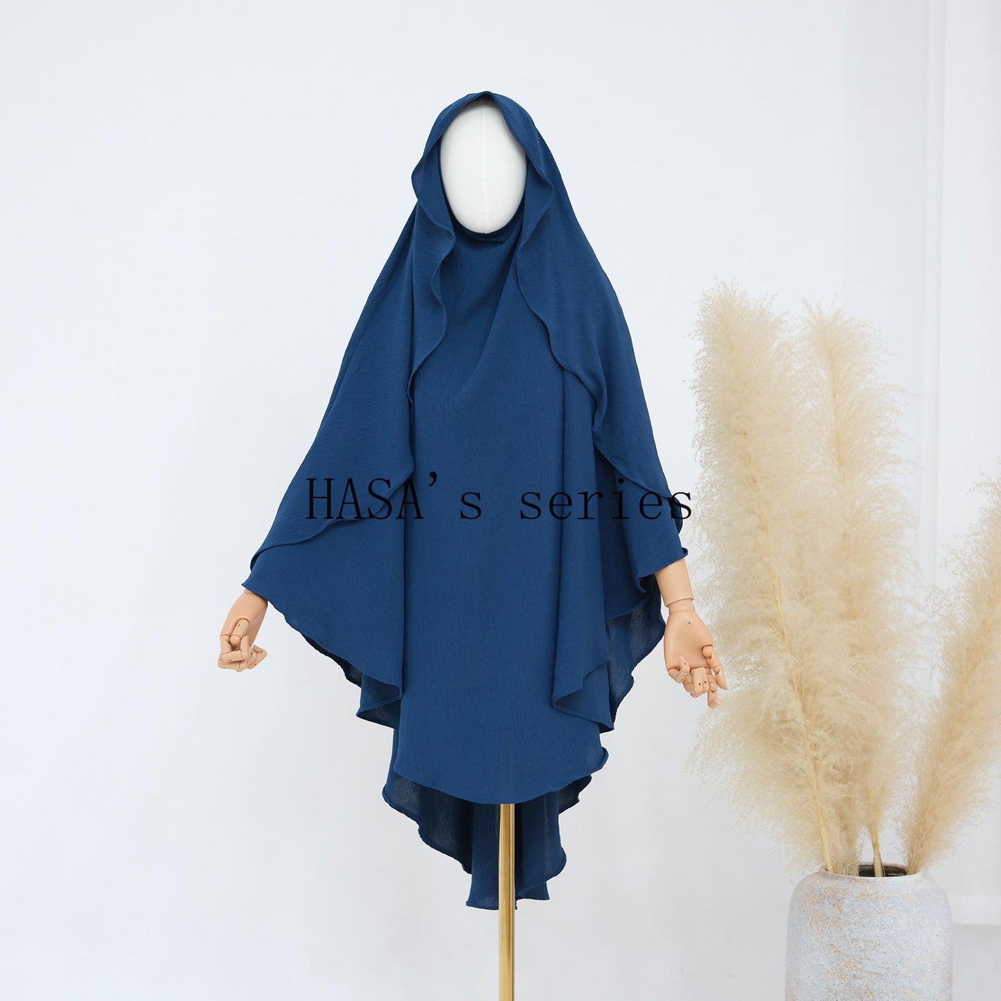 HS5441 Premium Multi-Color Solid Bandana - Loose Shawl Style circle  hijab